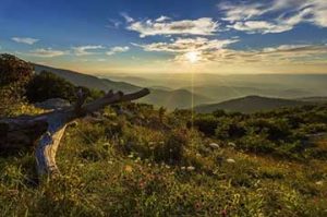 Sunrise in the valley